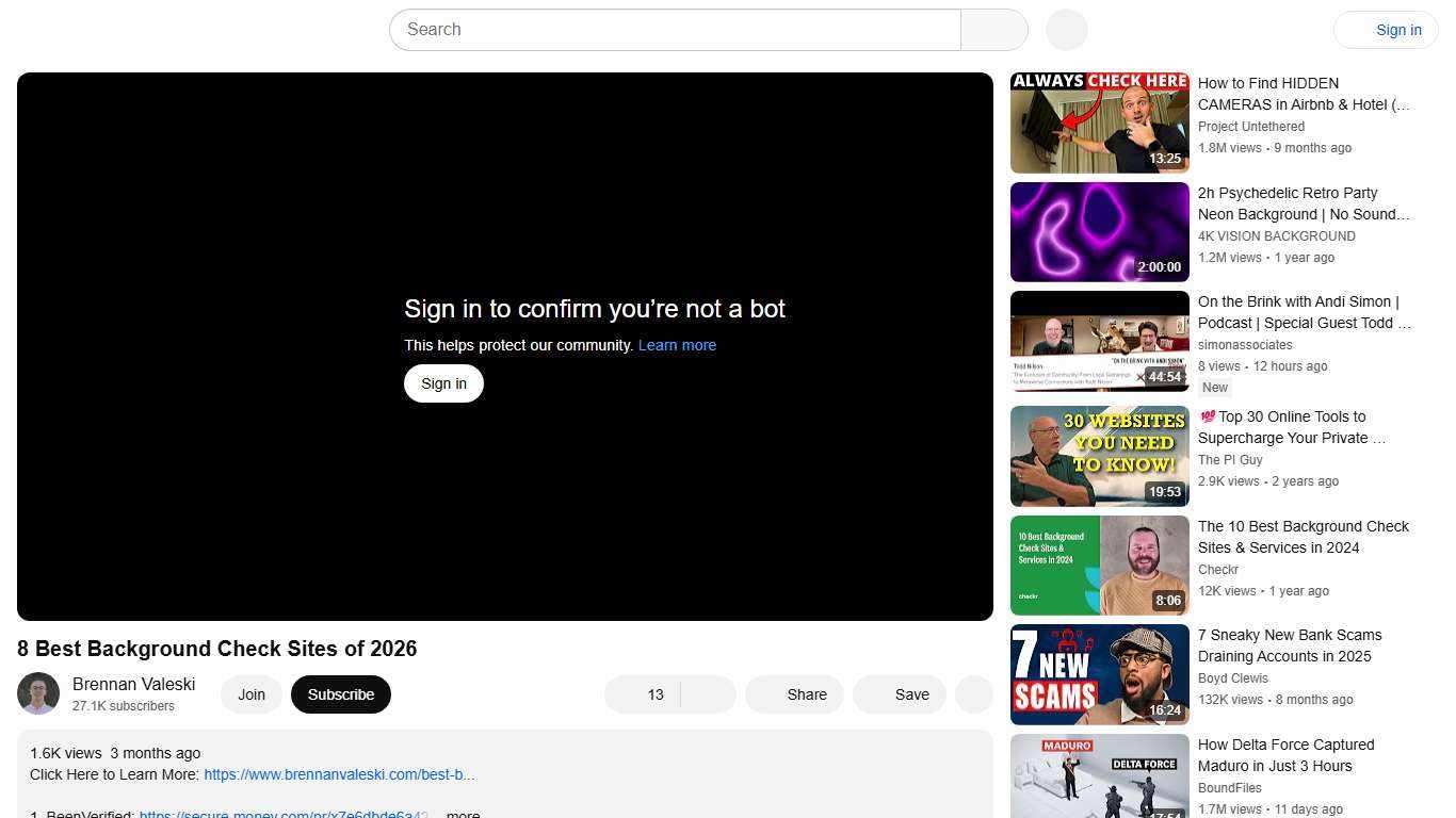 8 Best Background Check Sites of 2026 - YouTube
